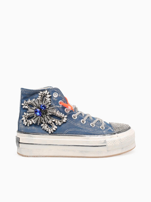 Ba01 Blue Jeans Canvas Blue / 36 / M
