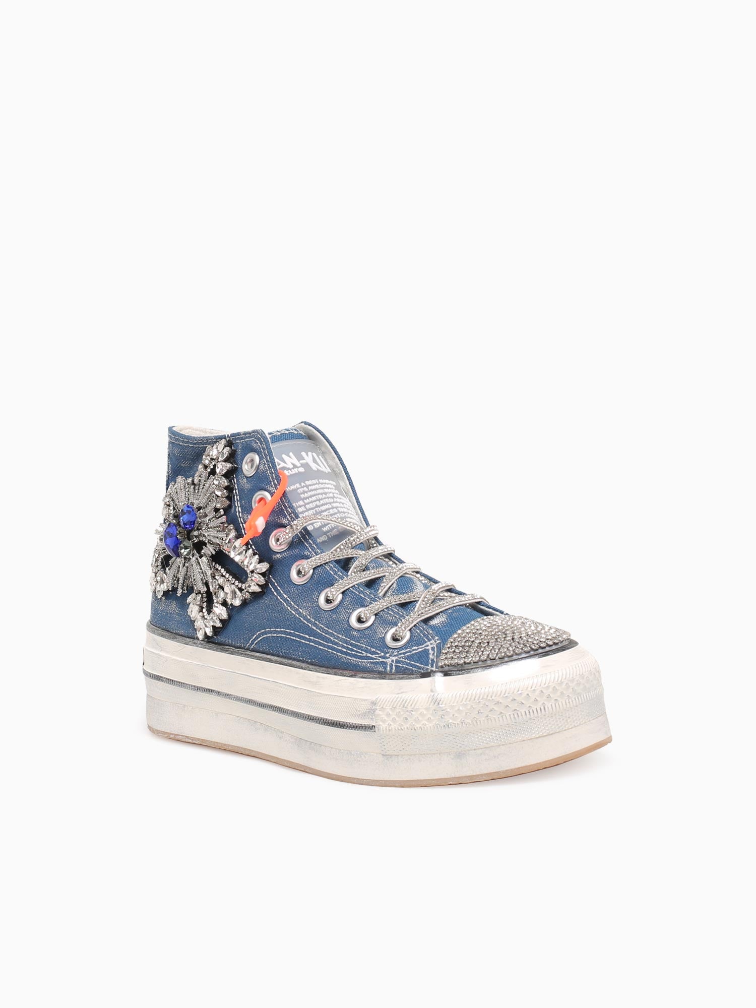 Ba01 Blue Jeans Canvas Blue / 36 / M
