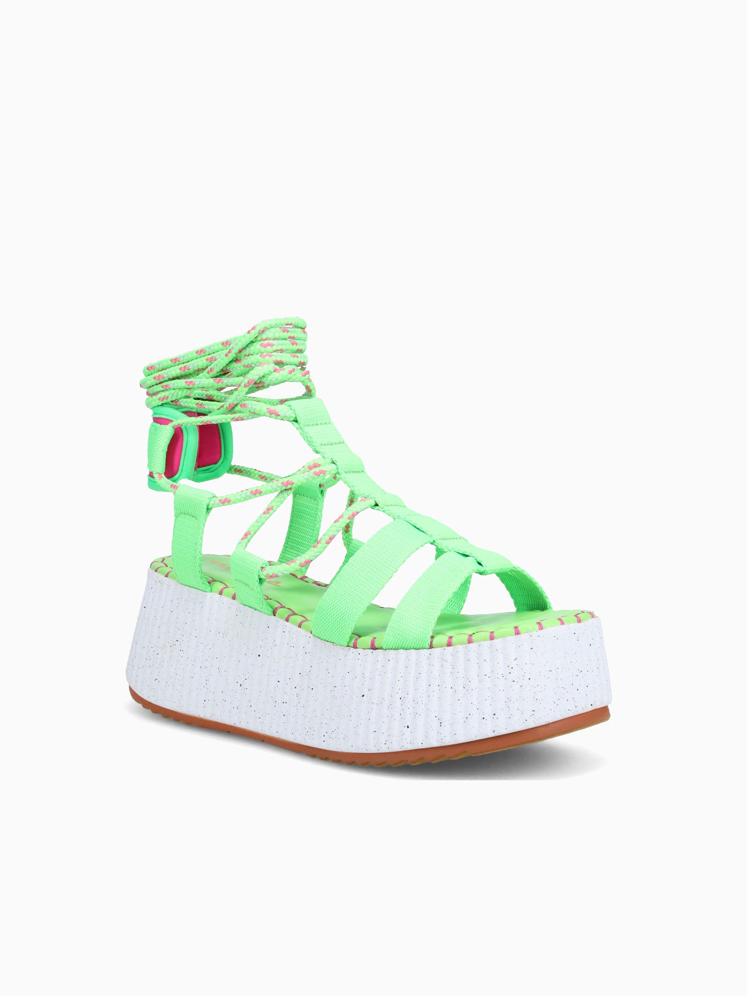 Hera Green Fuschia Green / 5 / M