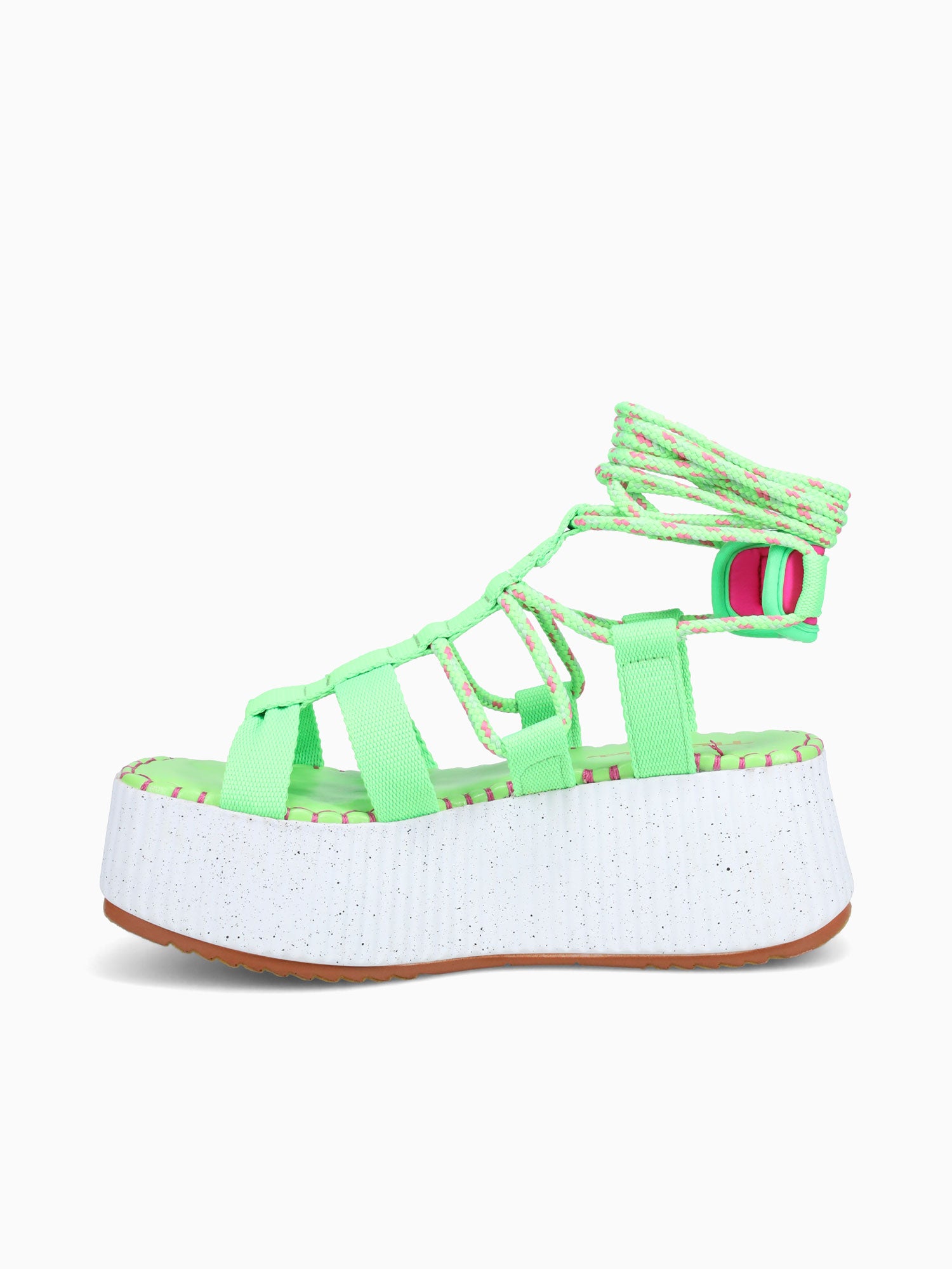 Hera Green Fuschia Green / 5 / M