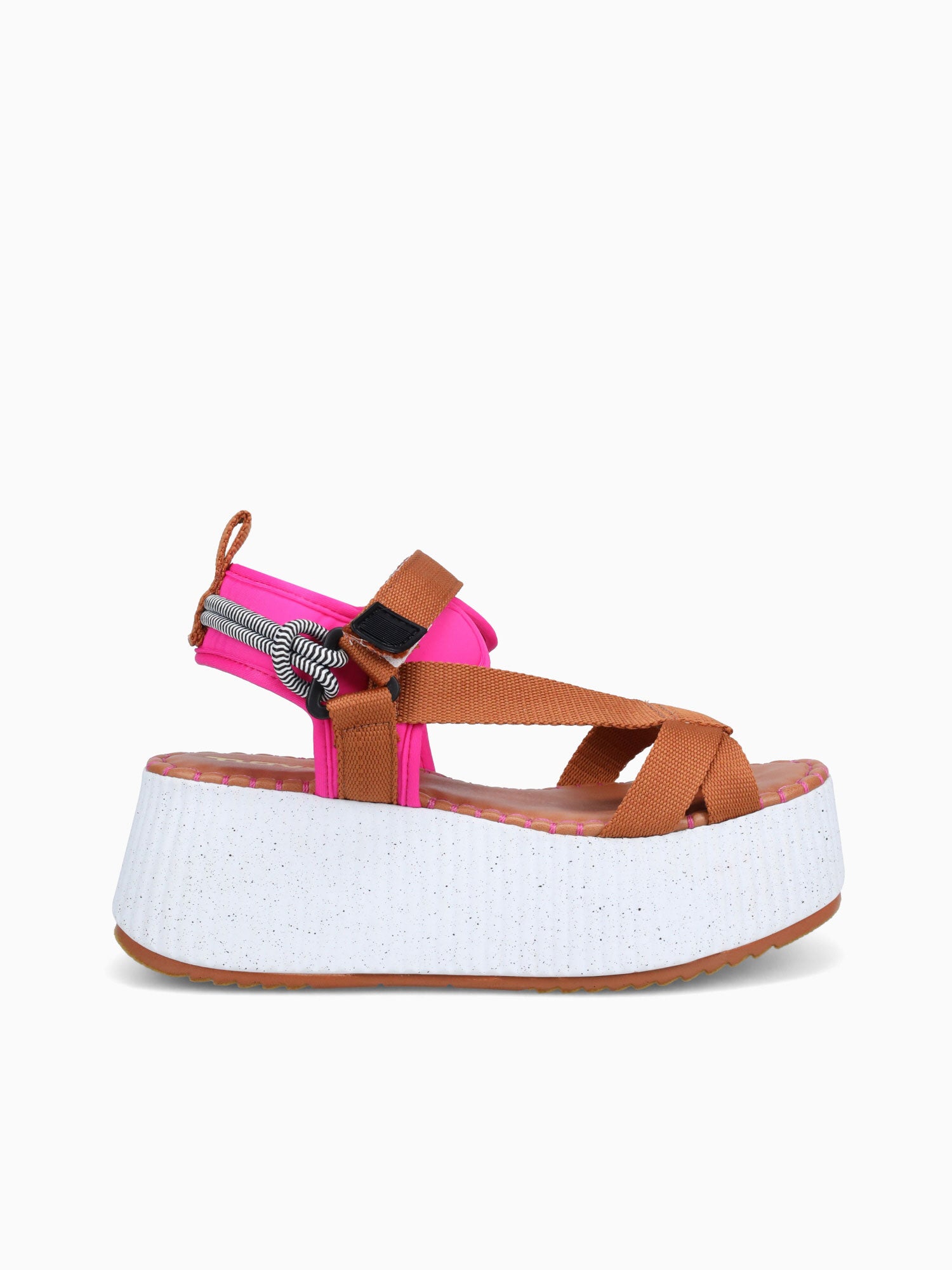 Gaia Tan Fuschia Tan / 5 / M
