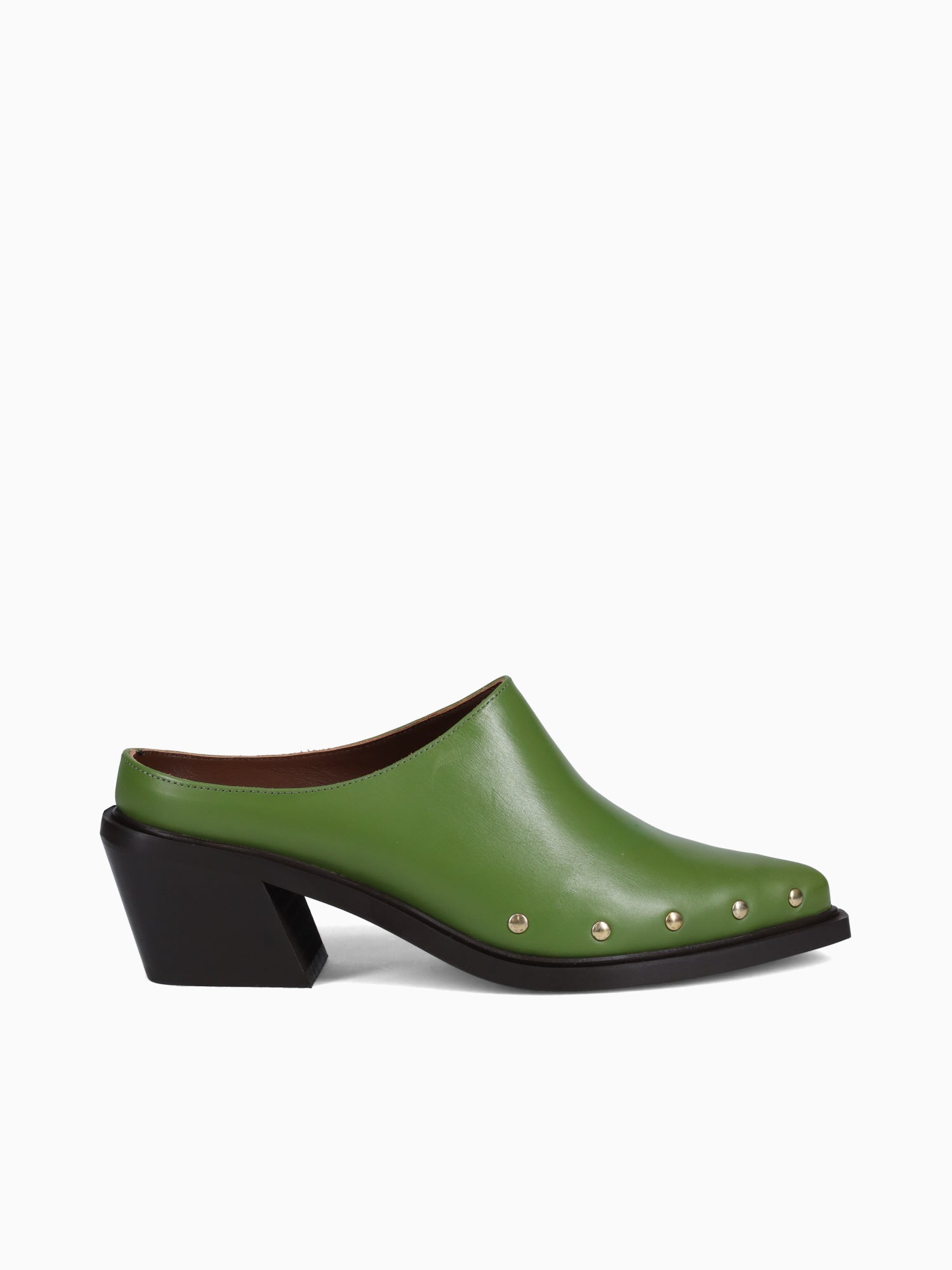 Lorenzo Evergreen Leather Green / 36 / M