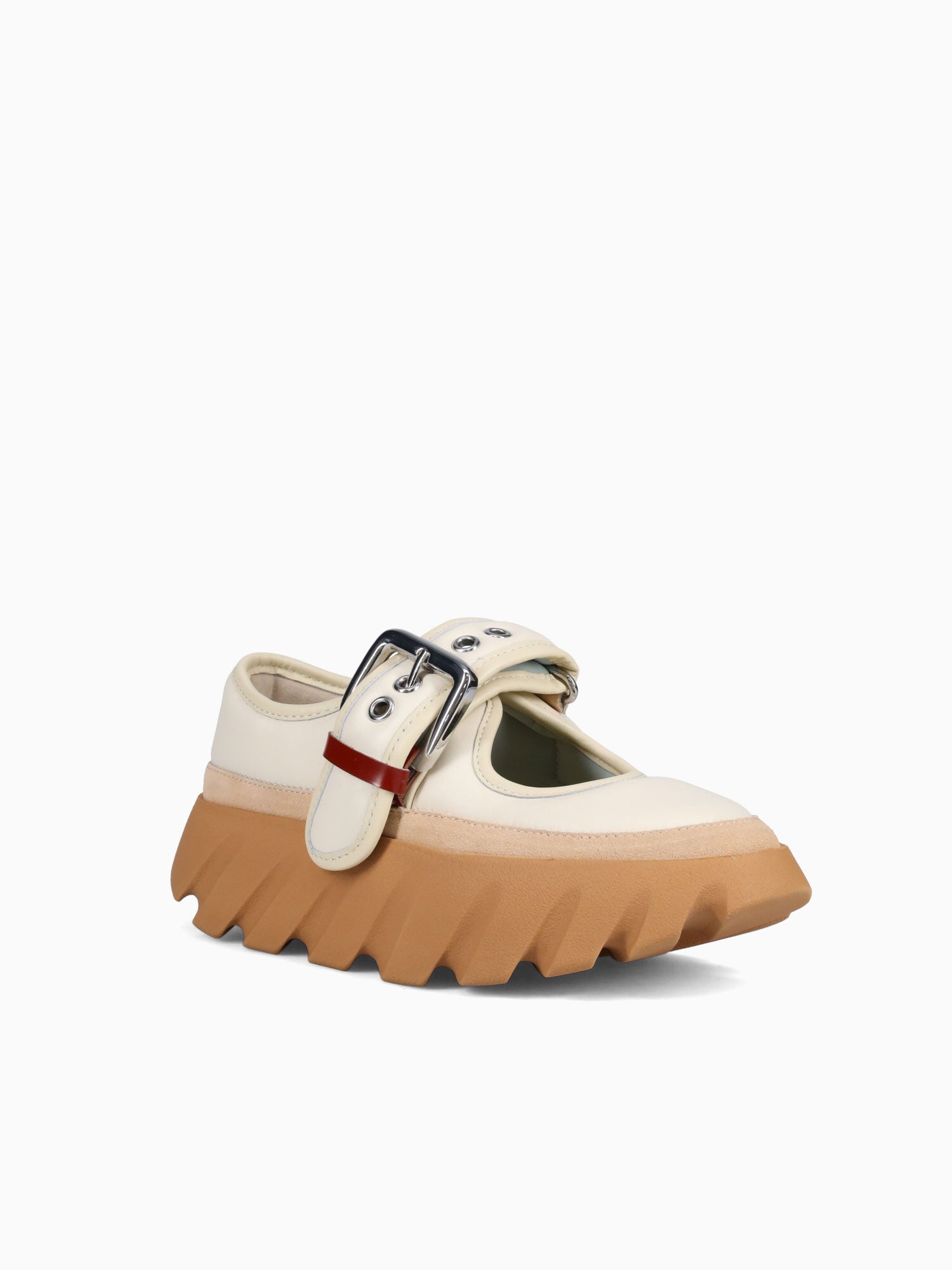 Tura Maya Ivory Leather Off White / 36 / M