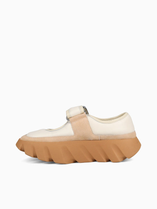 Tura Maya Ivory Leather Off White / 36 / M