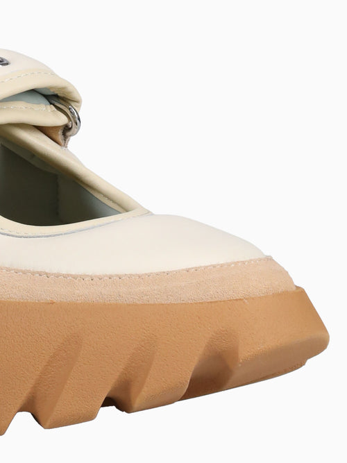 Tura Maya Ivory Leather Off White / 36 / M
