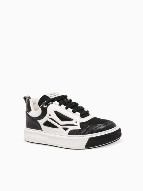 Forx Black Leather Mesh Black / 41 / M
