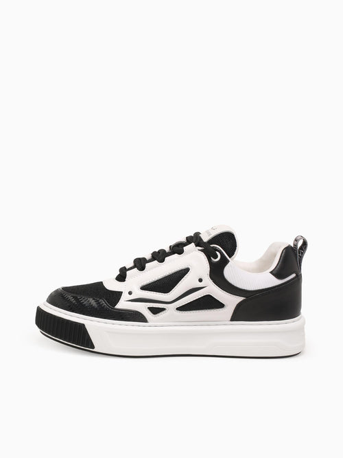 Forx Black Leather Mesh Black / 41 / M