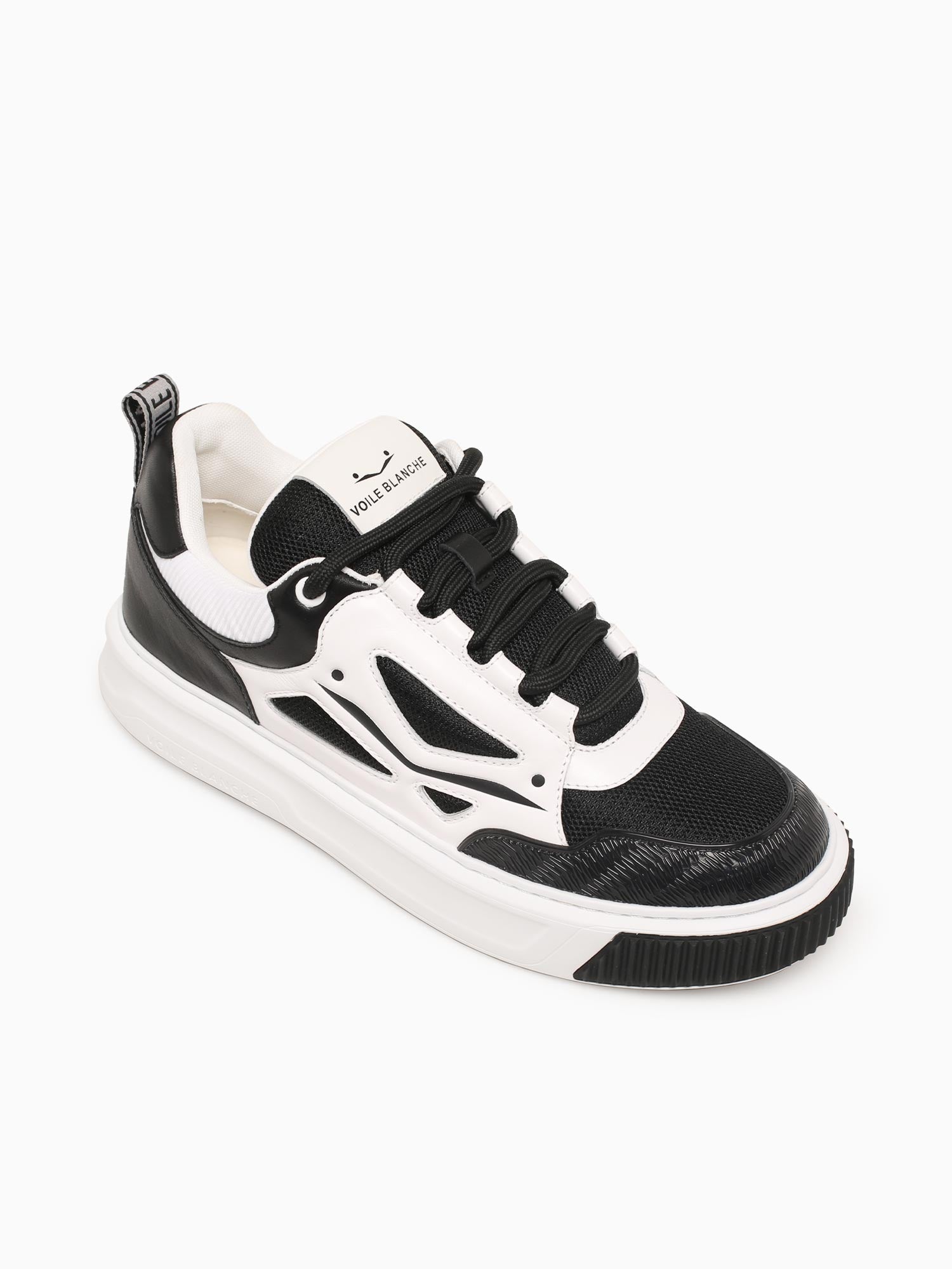 Forx Black Leather Mesh Black / 41 / M