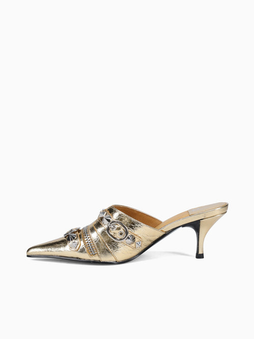 Altrockin Gold Metallic Cow Leather Gold / 5 / M