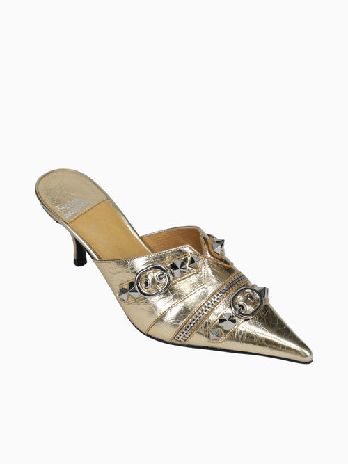 Altrockin Gold Metallic Cow Leather Gold / 5 / M