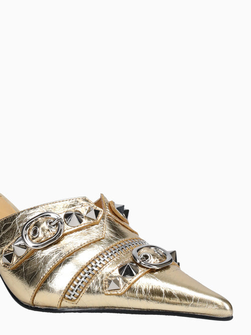 Altrockin Gold Metallic Cow Leather Gold / 5 / M