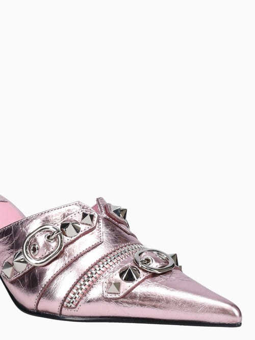 Altrockin Pink Metallic Cow Leather Pink / 5 / M