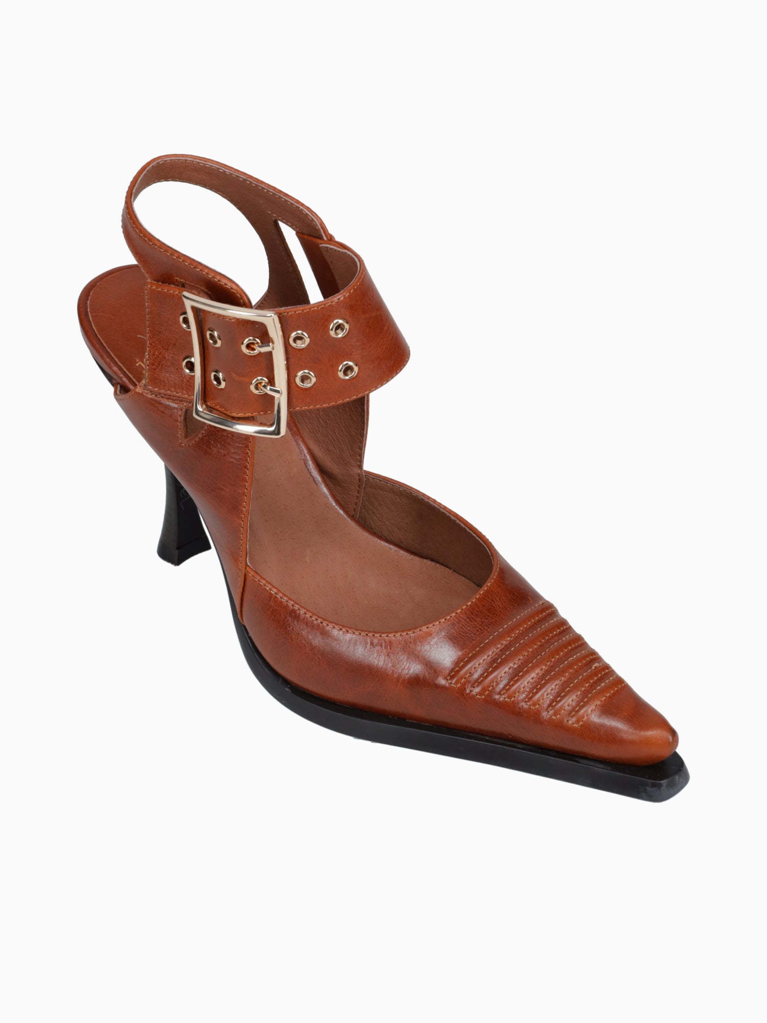 Directed Tan Distressed Cow Leather Tan / 5 / M