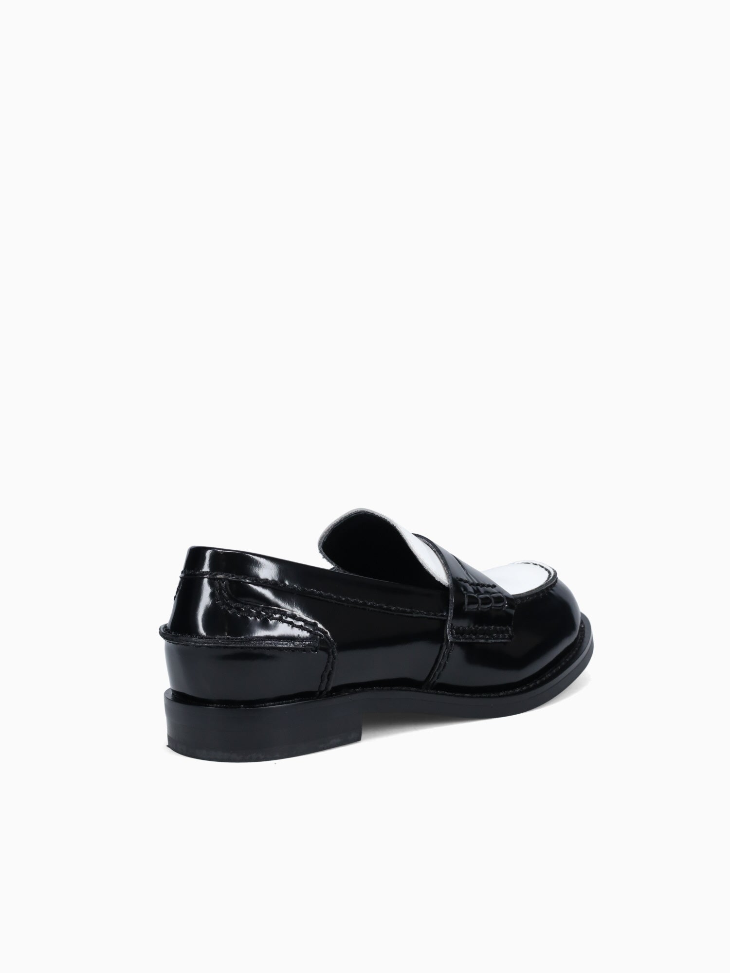Colleague Black White cow leather Black White / 5 / M