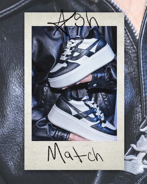 Match White Black nappa