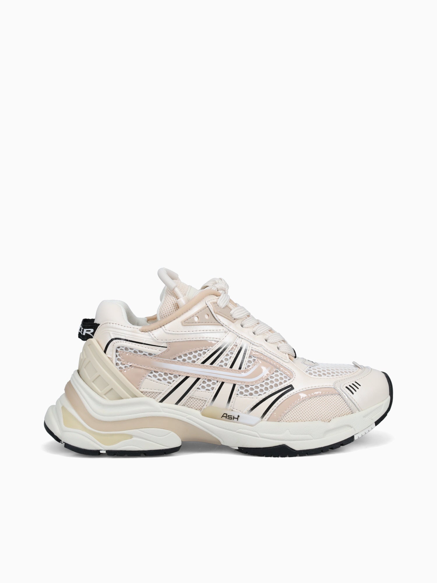 Race Gardenia Talc patent Microfiber Beige Multi / 36 / M