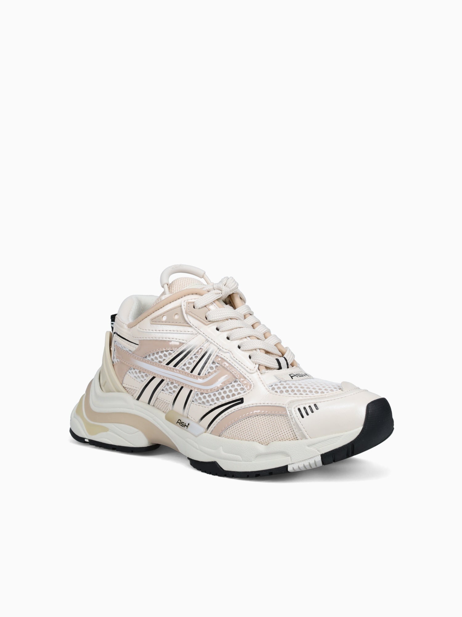 Race Gardenia Talc patent Microfiber Beige Multi / 36 / M