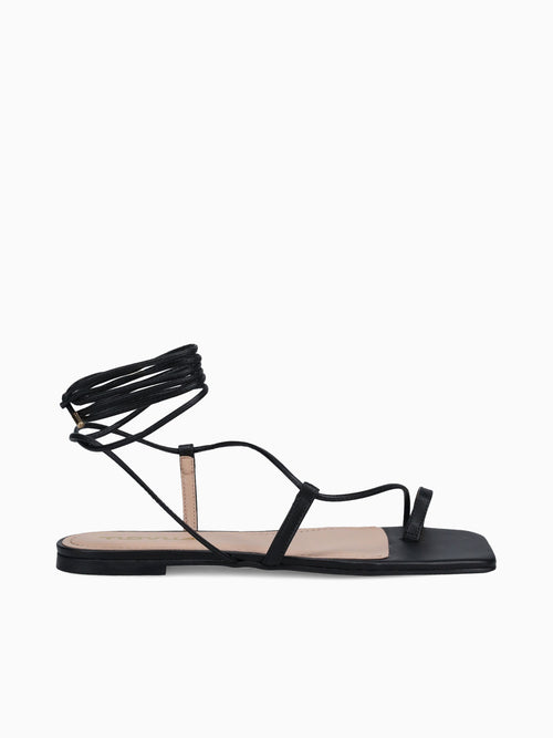 Gerri Black Napa Leather Black / 5 / M