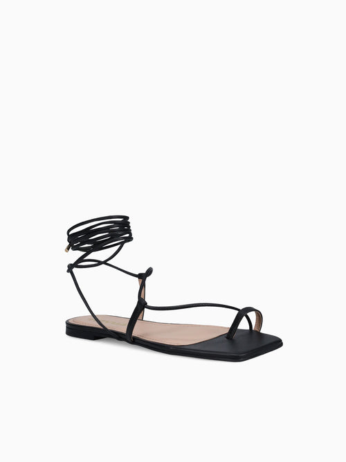 Gerri Black Napa Leather Black / 5 / M