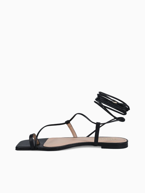 Gerri Black Napa Leather Black / 5 / M