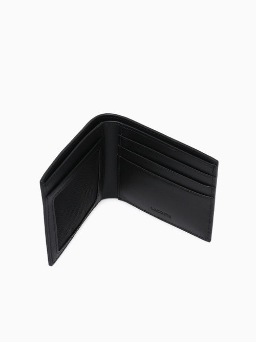 S Slim Billfold W id slot 000 black Black