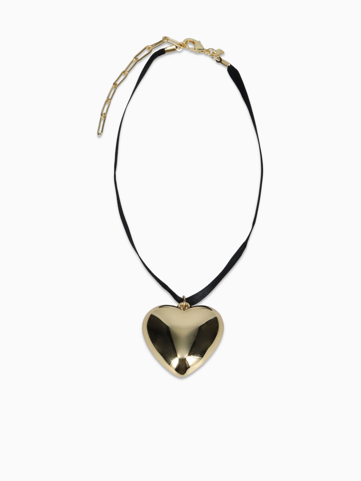 The Holy Heart Choker Gold Gold