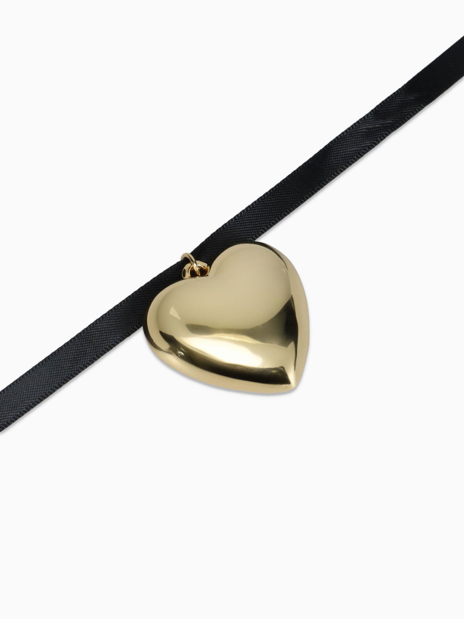 The Holy Heart Choker Gold Gold