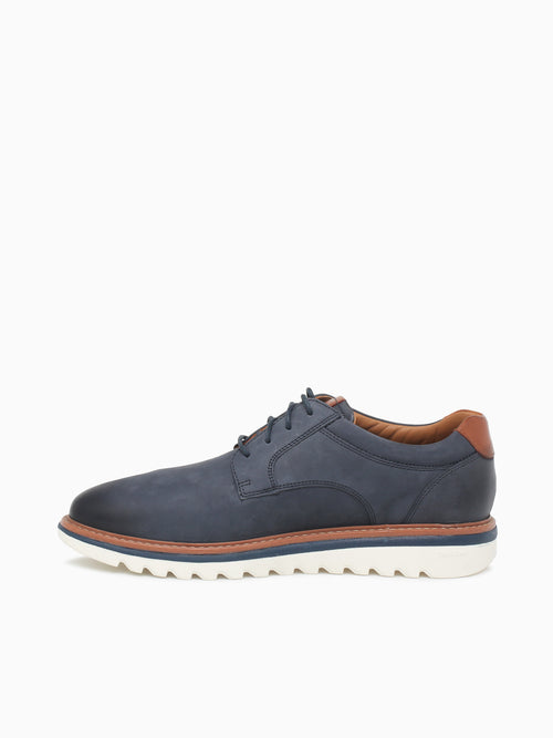 Brydon Plain Toe Navy Nobuck Navy / 7 / M