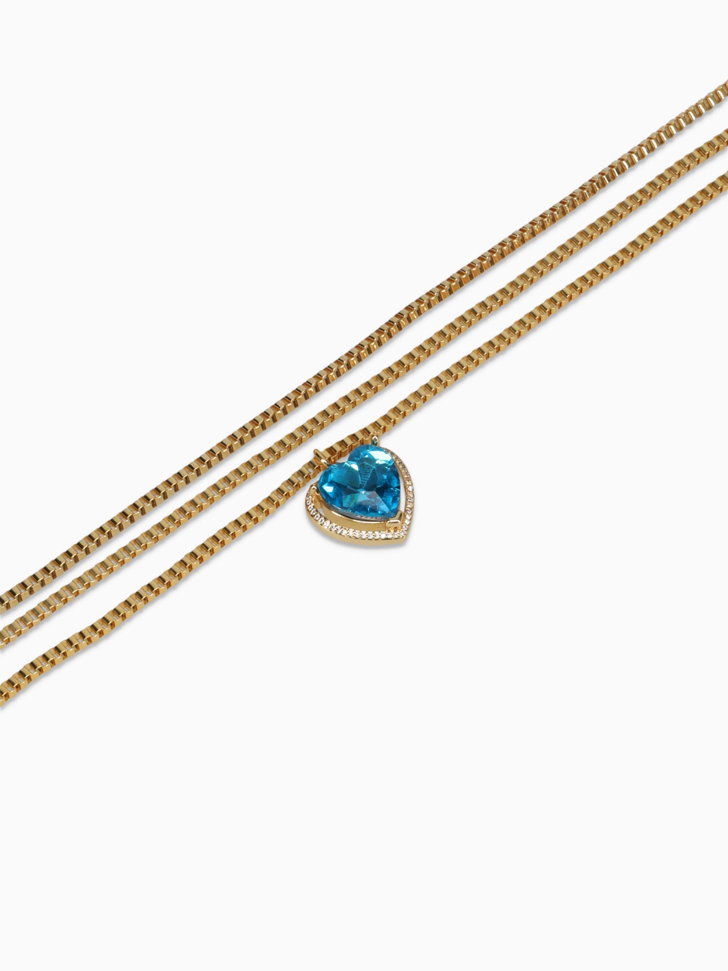Nec Charm Heart Blue Blue