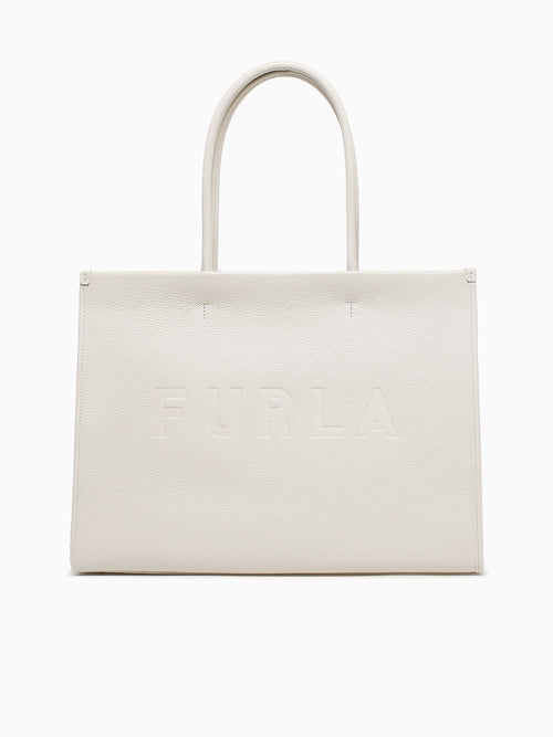 Furla Opportunity L Tote 42 Marshmallow Off White