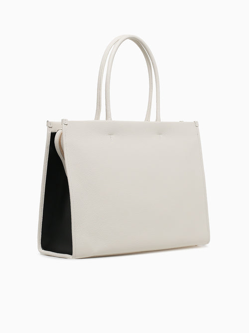 Furla Opportunity L Tote 42 Marshmallow Off White