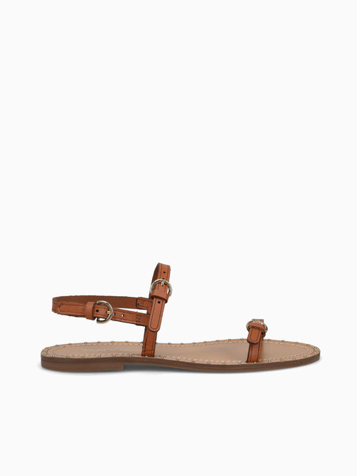 Vellie Cognac Leather Cognac / 5 / M