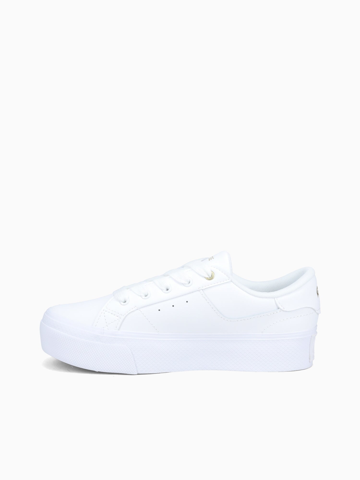 Ziane Platform Wht Gold leather White / 5 / M