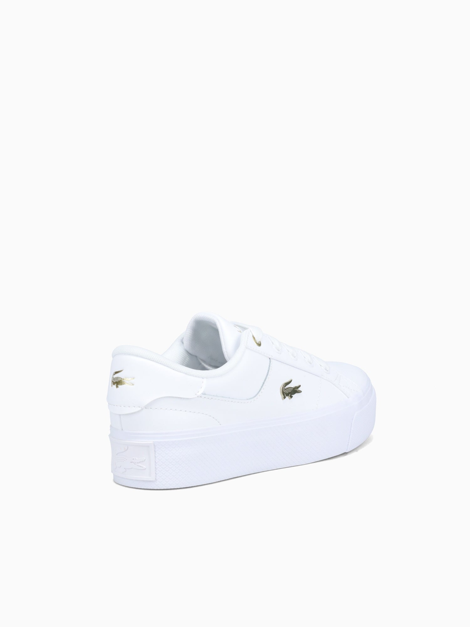 Ziane Platform Wht Gold leather White / 5 / M