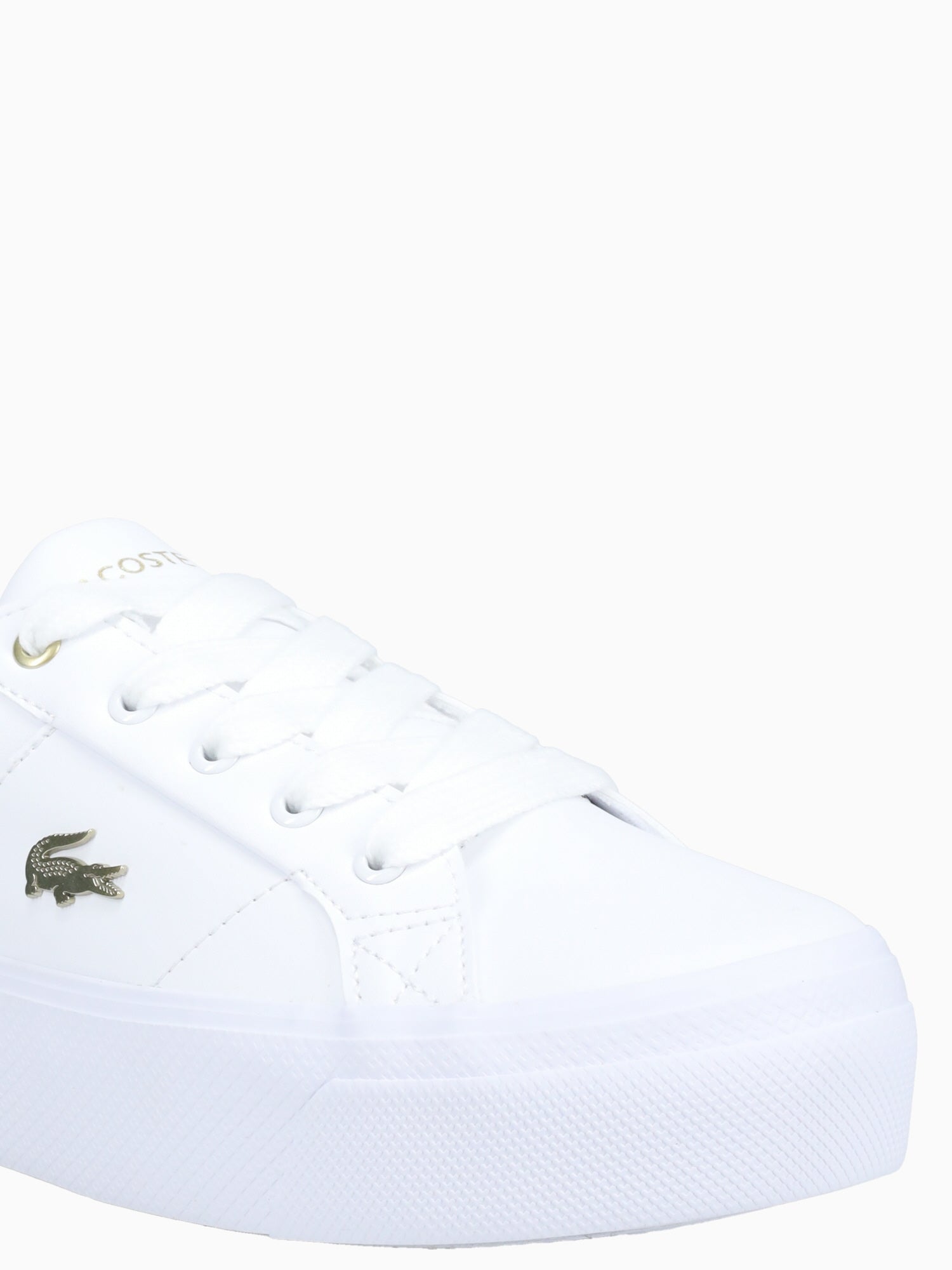 Ziane Platform Wht Gold leather White / 5 / M