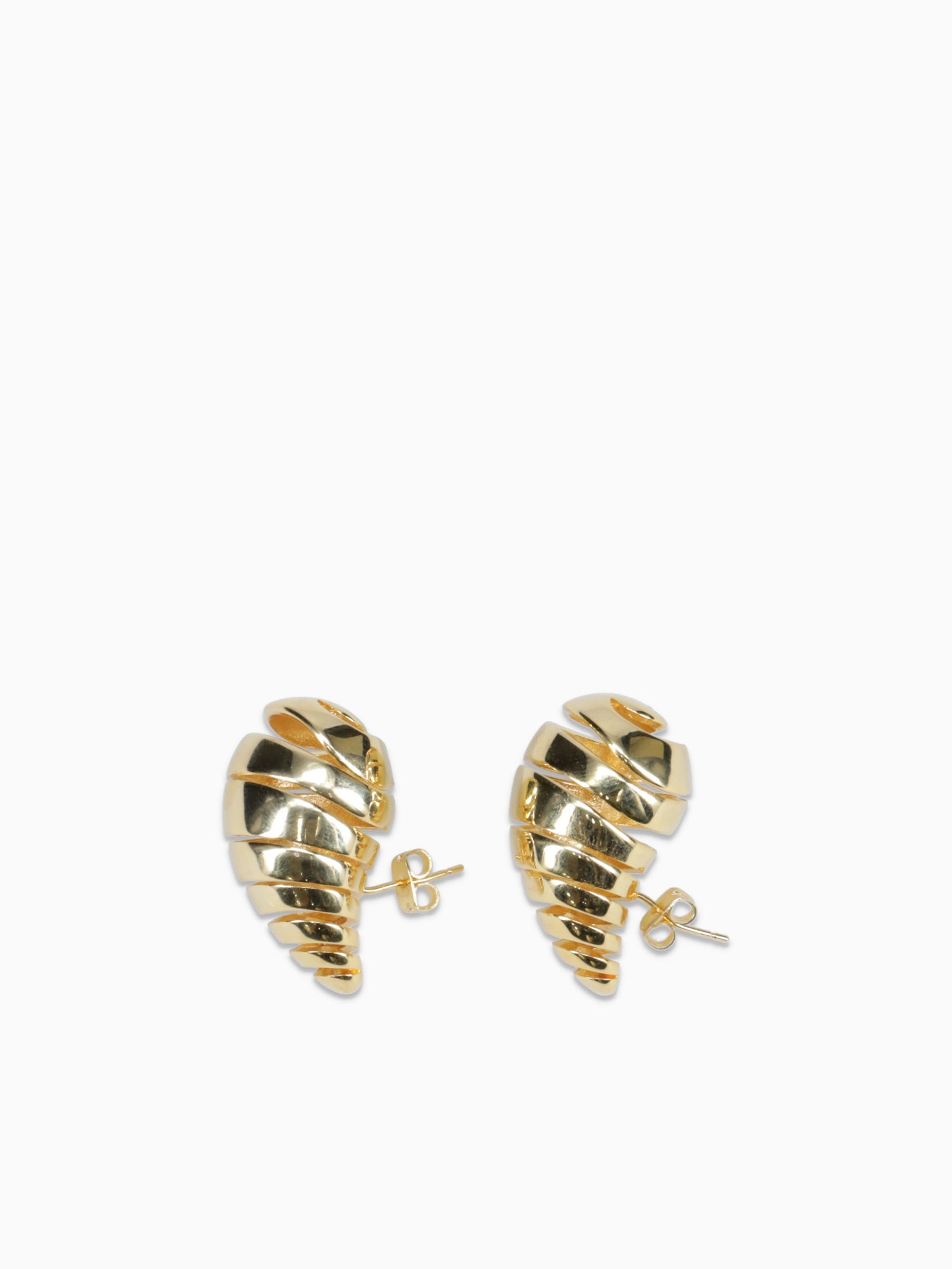 Ea Swirl Drop Gold Gold