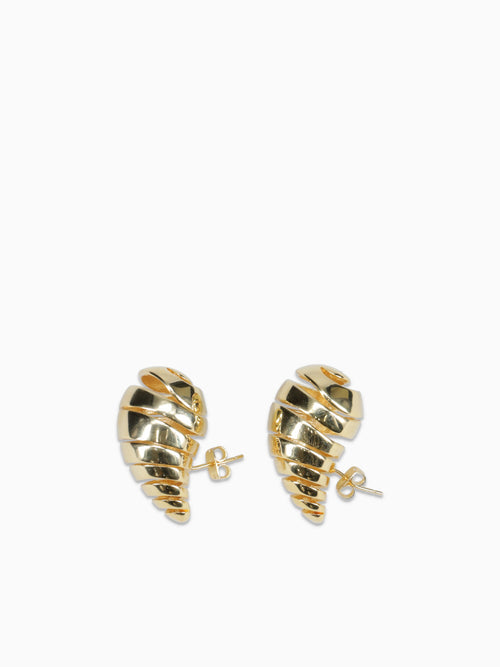 Ea Swirl Drop Gold Gold