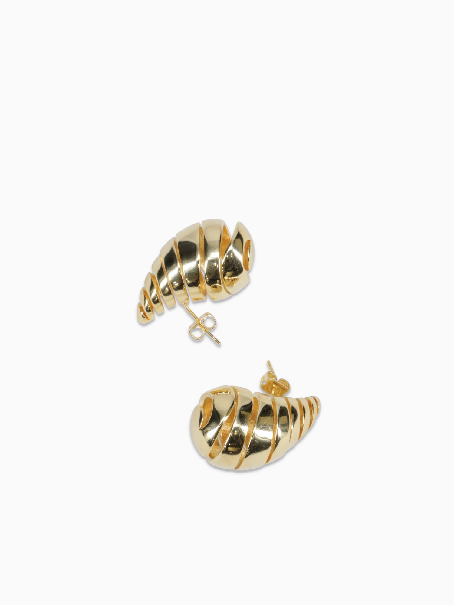 Ea Swirl Drop Gold Gold