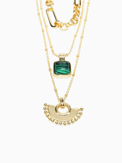 Nec Gold And Green Layer Set