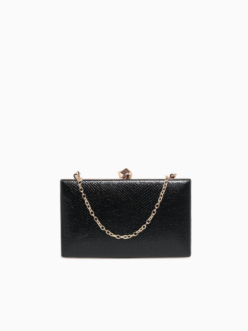 Rosa Box Bag Black Black