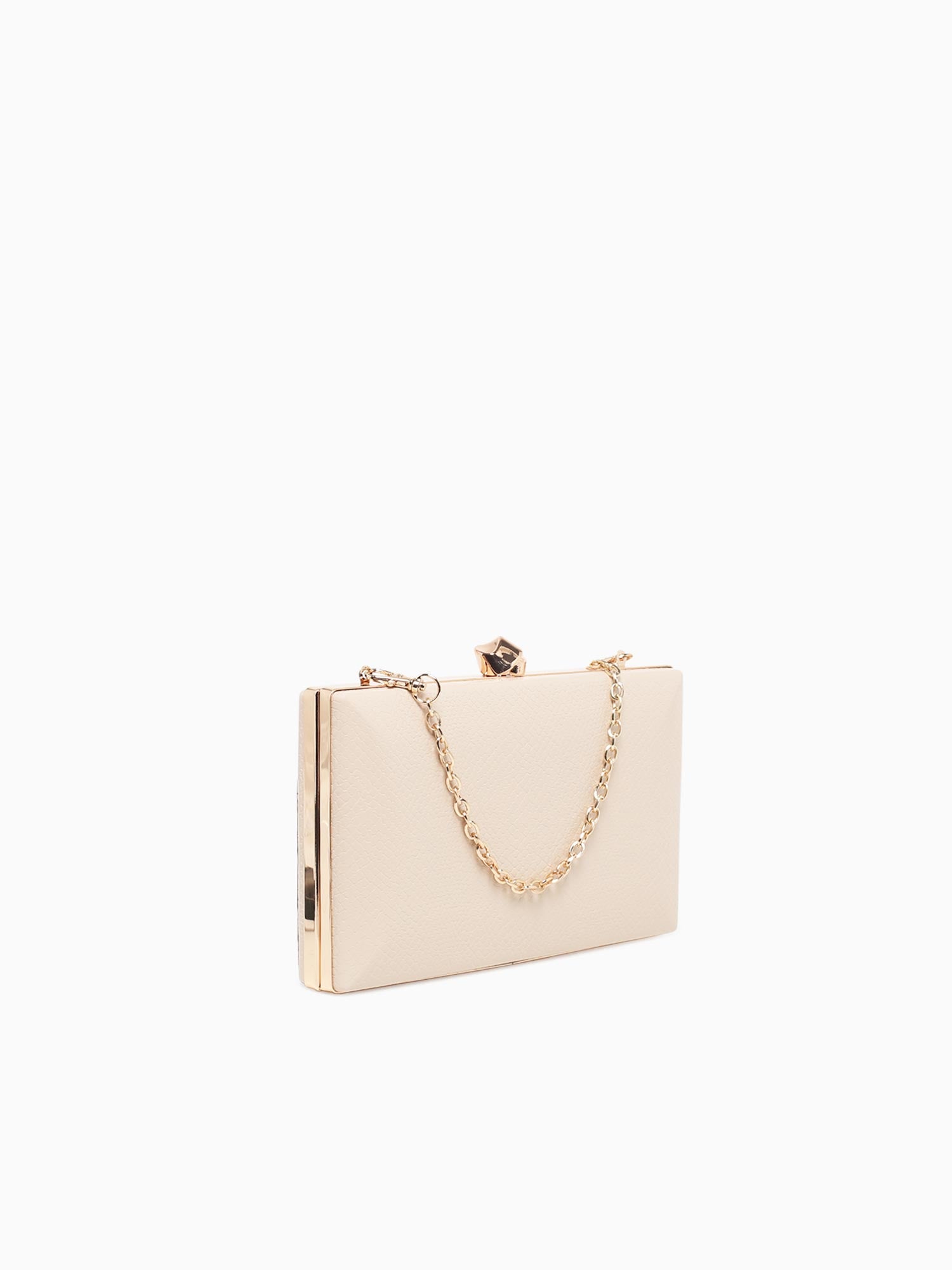 Rosa Box Bag Cream Beige
