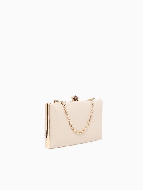 Rosa Box Bag Cream Beige