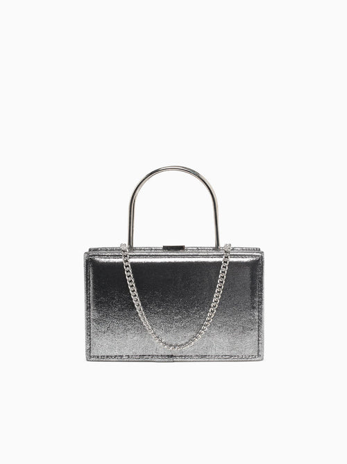 Charlie Top Handle Pewter Pewter