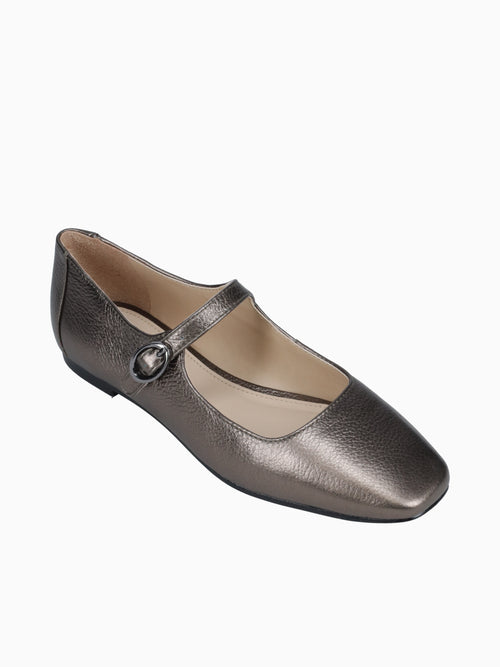 Lille Pewter Leather Pewter / 5 / M