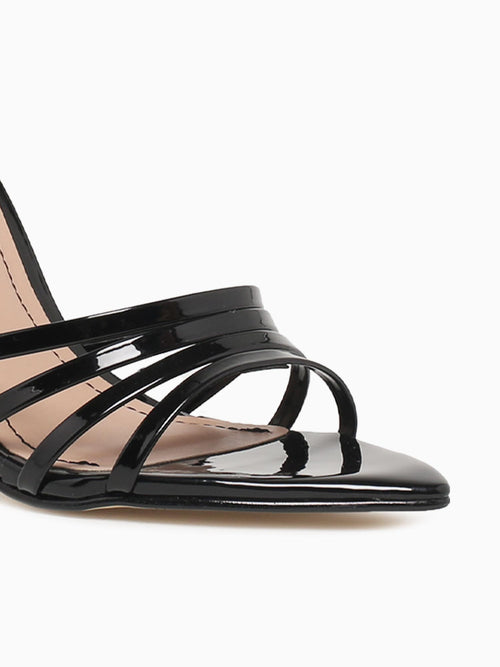 Geraldine Preto Verniz Black / 5 / M