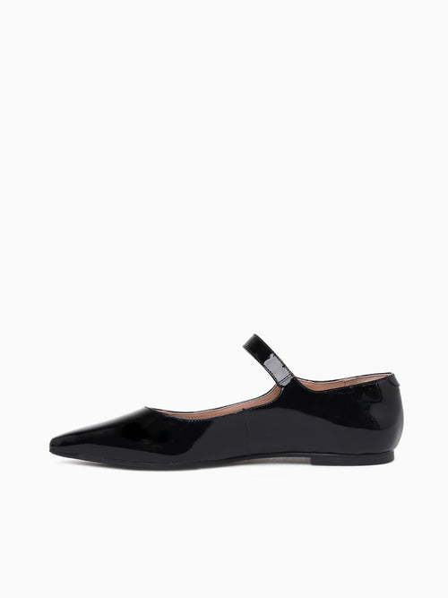 Gloria Black Patent Leather Black / 5 / M