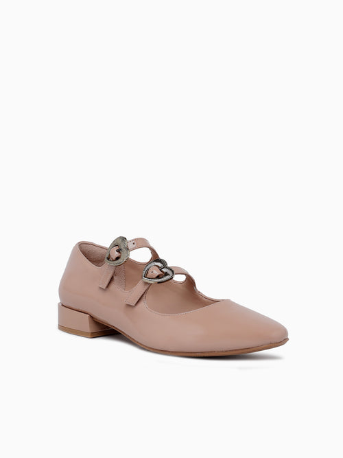 Blanche Nude Patent Leather Beige / 5 / M