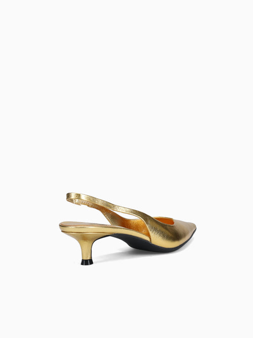 Persona Dk Gold Leather Gold / 5 / M