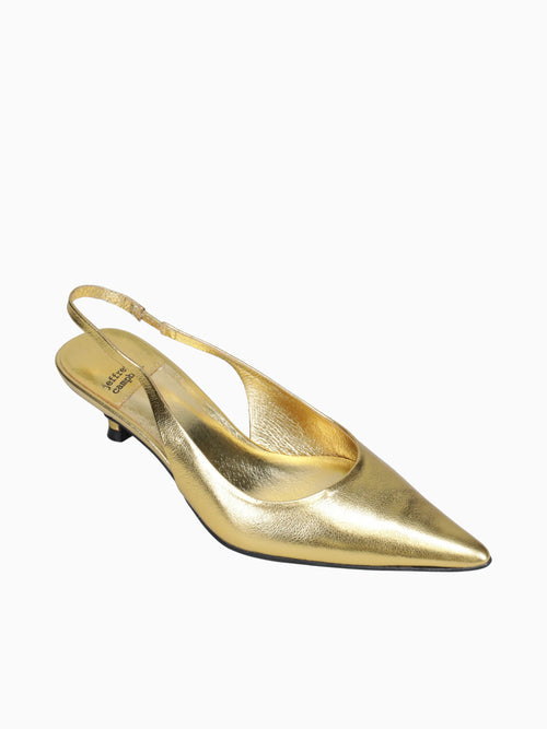 Persona Dk Gold Leather Gold / 5 / M