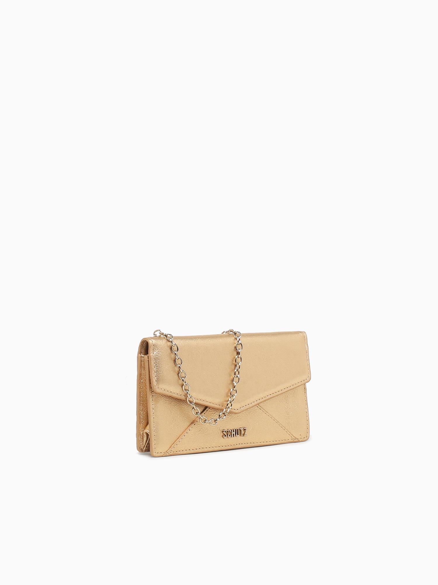 Laura Crossbody Ouro Leather Gold